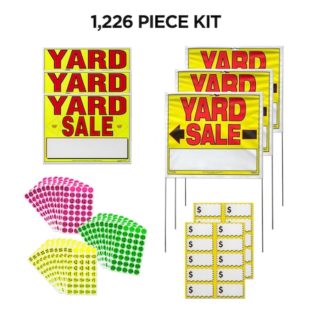 Sunburst Systems Deluxe Yard Sale Kit 3037